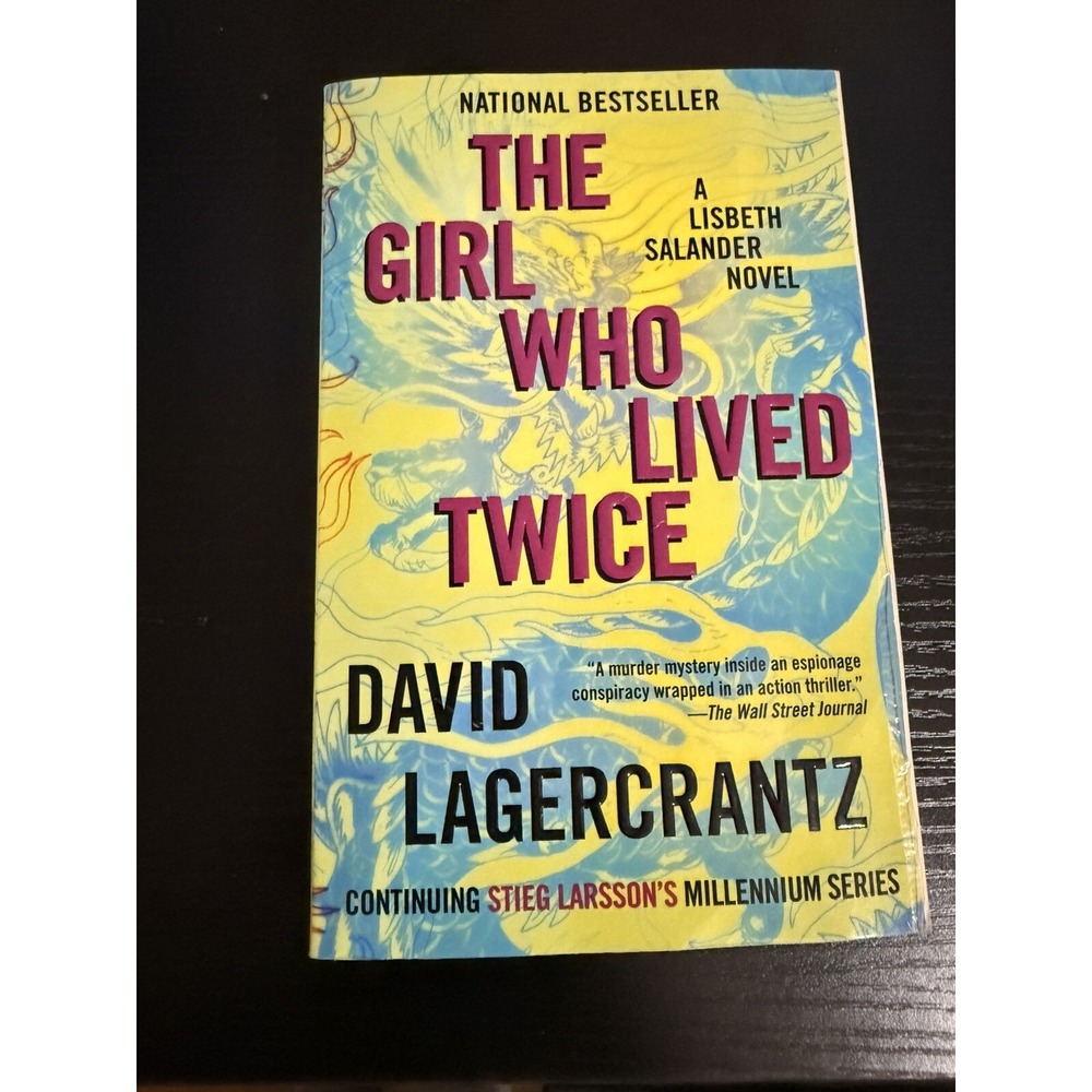 THE GIRL WHO LIVED TWICE by DAVID LAGERCRANTZ +TPB+